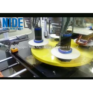 Vertical Type Stator Automatic Coil Winding Machine With Double Heads