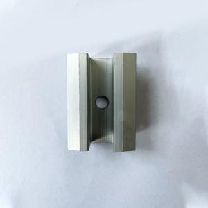 Safety Solar Panel Mid Clamp Aluminium Alloy U Type Easy Installation