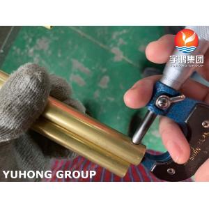 SEAMLESS COPPER TUBE ASTM B111 C68700 O61 FOR HEAT EXCHANGER CONDENSER