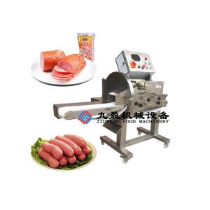 Quality Industrial Bacon Fish Sausage Slicing Machine Big Capacity 500kg/H for sale