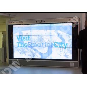 DDW 46" lcd video wall 6.7mm ultra narrow bezel HDMI DVI VGA AV 1366X768 450nits
