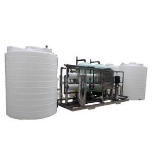 Water Filtration System Desalination Plants Style Seawater RO System For