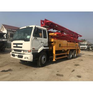 Quality Putzmeister 36M 120m3/H Concrete Pump Truck Second Hand UD Chassis Model for sale