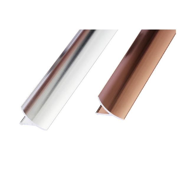 Buy Internal Corner Aluminum Tile Trim For Home Decoration at wholesale prices