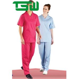 Fluid Repellent Nonwoven Disposable Scrub Suits For SPA