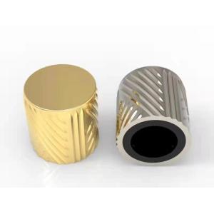 Luxurious And Generous Zamak Perfume Cap Polished Or Deburring