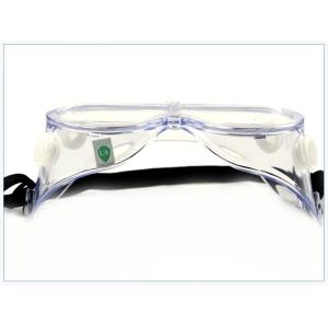Shock Proof Anti Fog Safety Glasses , Polycarbonate Transparent Lens Hospital