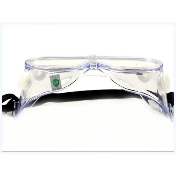 Shock Proof Anti Fog Safety Glasses , Polycarbonate Transparent Lens Hospital