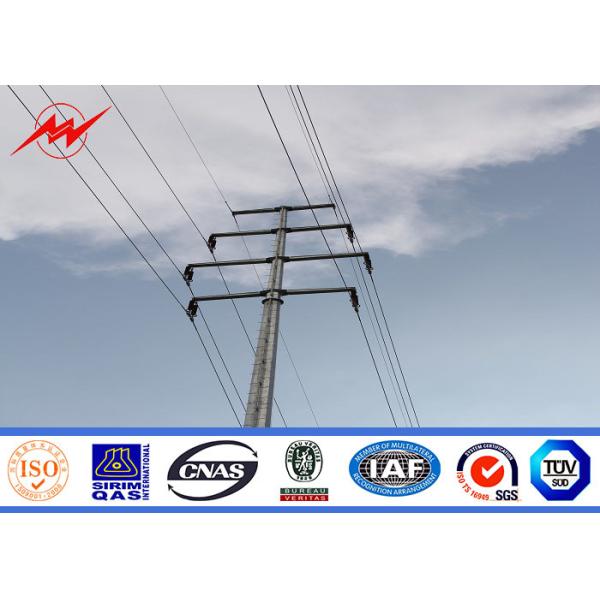 Buy 13m Q345 Electrical Steel Utility Pole For Power Transmission at wholesale prices