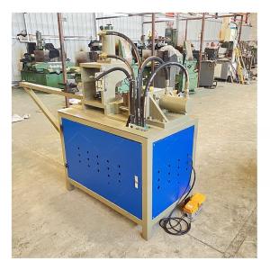 Servo Angle Iron Tube Galvanized Pipe Punching Shear Machine Pipe Hole Die