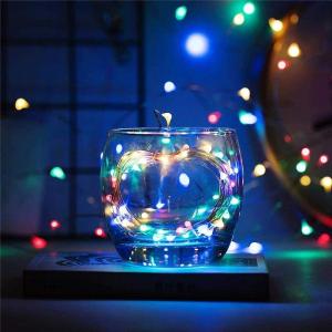 IP44 Waterproof LED String Lights 20ft 20 LED Festival Decorations Crafting