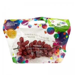 China Supermarket Opp Plastic Packaging Fresh Fruit Vegetable Bags with Adhesive on sale