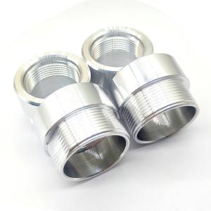 CNC Machined Aluminum Threaded Adjustment Ring｜Precision 39×29mm Regulating Collar｜Custom Round Spacer Bushing