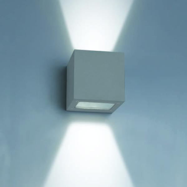 hot sale IP54 Cube 6W Surface Mounted Outdoor LED Wall Lights , Square Up Down Led Wall Lamp