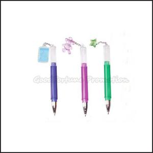 Quality Hot Sale high quanlity Promotional printed logo ballpoint pen with ornaments gift for sale