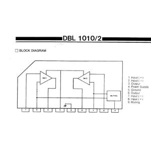 Quality DBL1010HB-100M-R Integrated Circuit Chip 7-18V 1KHZ Low Noise for sale