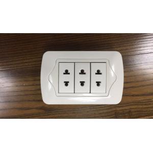Modern Outlets And Switches , Hotel / Office Single Electrical Outlet Elegant