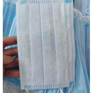 Comfortable Disposable Surgical Mask , Latex Free Hygiene Face Mask