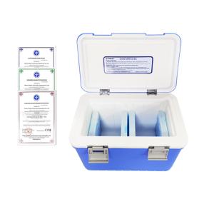 ISO Certified Medical Cooler Box With 2-8C Temperature Range And PU Foam