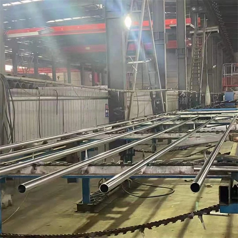 Welded Stainless Steel Pipe ASTM 201 BS 1.4372 SS Tube Pipe Round Tubing