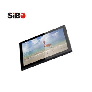 Inwall flush mounted tablet pc with LED POE for Automation and Control