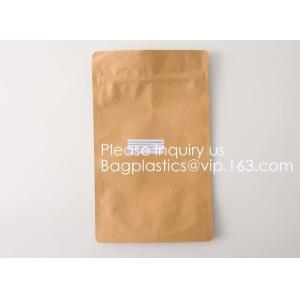 Environmental Flat Bottom, Stand Up, Side Gusset, Quad Seal, Middle Seal K, Pull