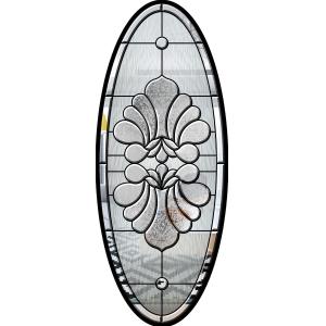 Clear / Bronze Exquisitely Beveled Edge Glass Stunningly Flat Round