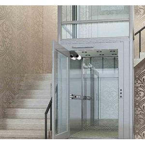 1.5m/s Residential Passenger Lifts 400KG Stainless Steel Elevator Cabin