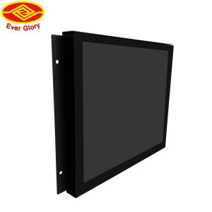 15 Inch LCD Touch Monitor 72% NTSC Color Gamut Self-Terminal Touch Built-In