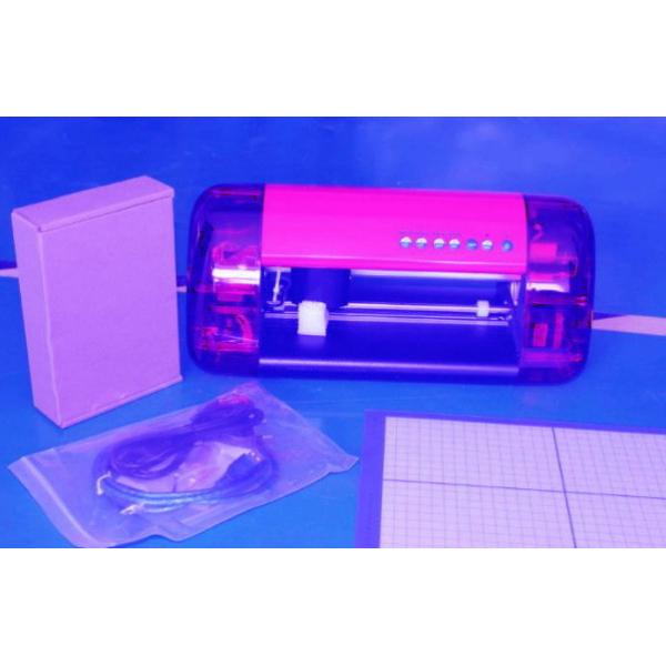 Professional Contour Vinyl Cutter , Vinyl Sign Cutting Machine With Laser Eyes