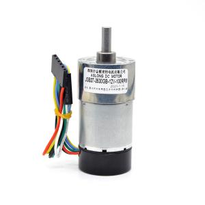 Gear Box Gear Motor With Encoder JGB37-3530GB 24V 333RPM 1:30 24v Dc Gear Head
