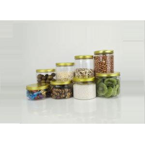 64mm 250ml Tea Plastic Jar With Aluminum Screw Cap