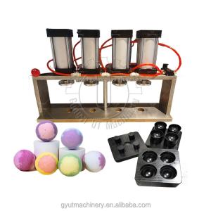 Raw Materials Salt Powder Single Pneumatic Bath Bomb Press for Easy Operation