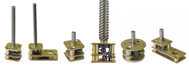 5V Worm Gear Stepper Motor 10mm Horizontal Right Angle Stepper Motor 2 Phase