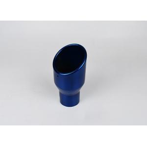 Blue Burned 1.2mm 2.5 Inlet 4 Outlet Exhaust Muffler Tip