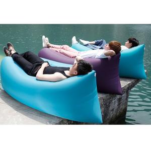 Waterpoof Ripstop Inflatable Sleeping Bag For Lounge Chair Custom
