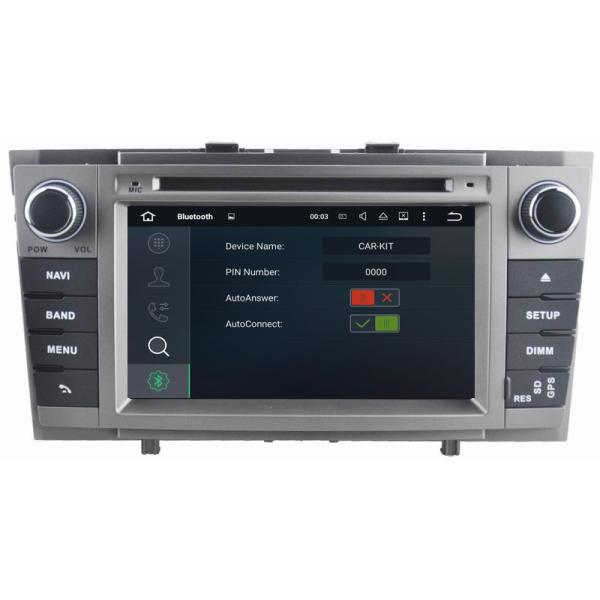 Ouchuangbo car dvd multi media android 7.1 for Toyota Avensis 2008-2013 with bluetooth music mirror link calendar