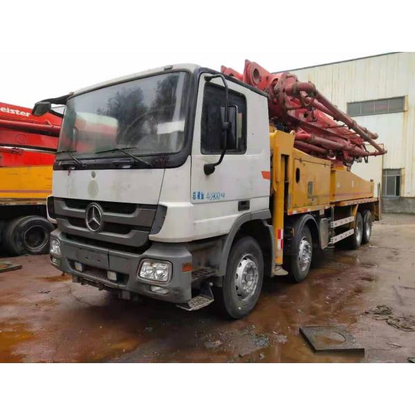 Buy 49m Putzmeister 2012 8x4 Used Concrete Pump Truck at wholesale prices