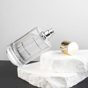 No Spill Perfume Spray Luxury Bottles Magnetic Cap Hot Stamping Printing