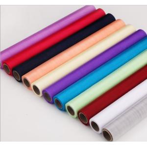 Woven Organza Tulle Rolls with Density 28E for Wedding Dress