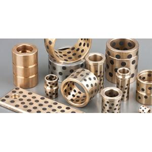 Manganese Bronze Bushing Packaging Machinery Graphite Plugged Bushings