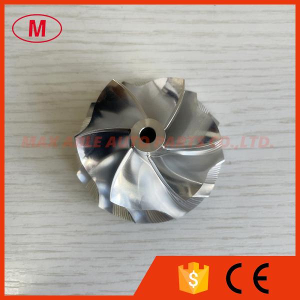 RHF5 48.40/60.00mm 6+6 blades LEP style aluminum 2618/milling/Billet compressor wheel