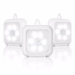 Warm White 10lm 10000Hrs Battery Operated Motion Sensor Light