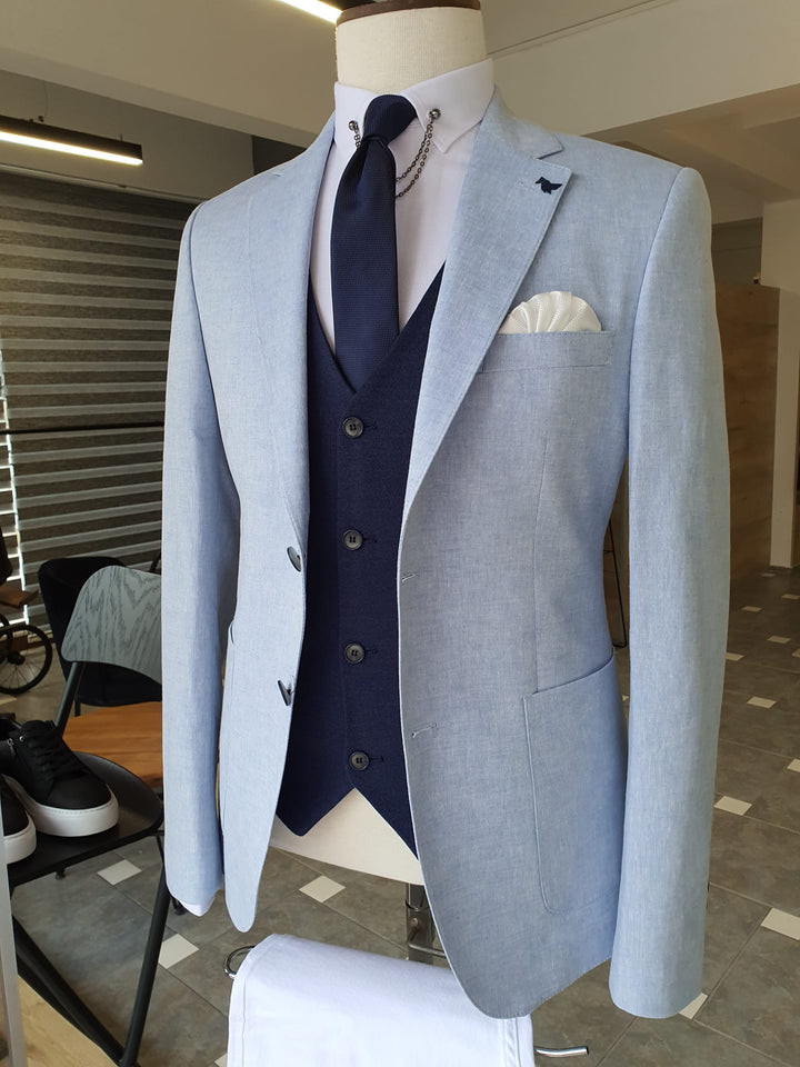Slim Fit 3pc Tuxedo Suit