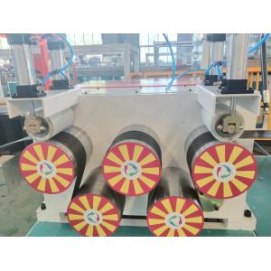 Pet / PE Fiber Geo Strap Screw Extruder Machine Computerized