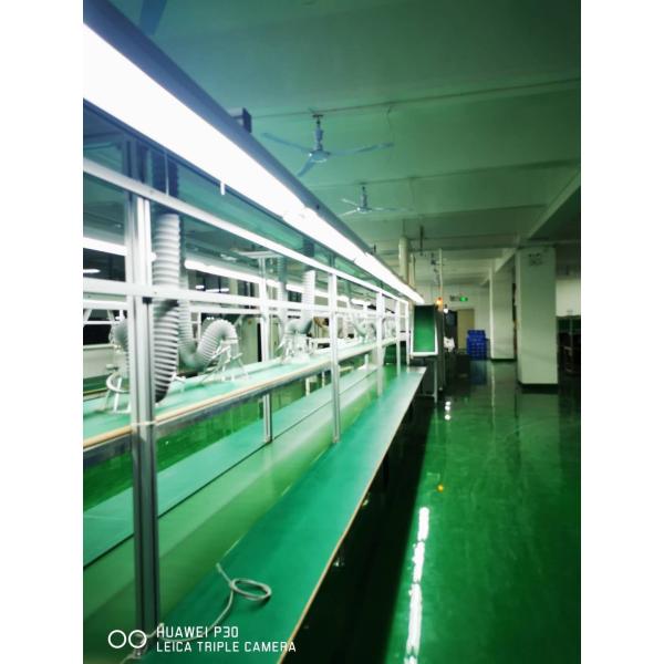 6M Green Conductive ESD Belt Conveyor PCBs Pallets Transferring