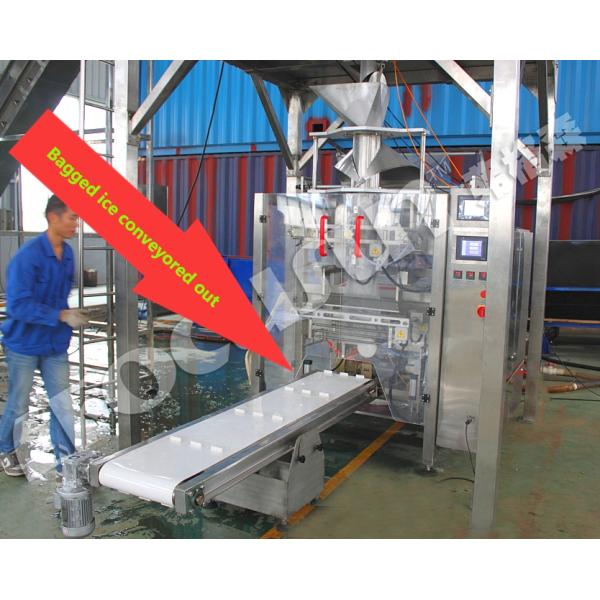 Sealing Bag Packing Machine for 1kg 5kg 10kg Ice Cubes Tubes Video Outgoing-Inspection