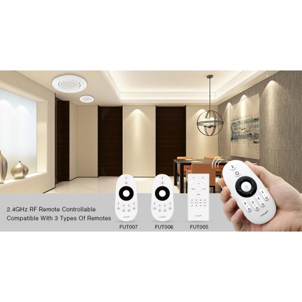 Milight Wifi 12W Dual White LED Downlight 2.4G RF remote CCT adjustable 3000k to 6000k LED Ceiling light with IOS APP