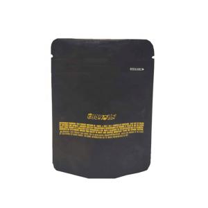 110 Microns Heat Seal ziplockk Bags LDPE Plastic Standing Pouch