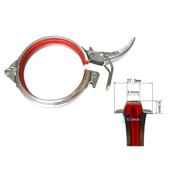 Buy 201 / 304 / 316 Stainless Steel Metal Clamp Quick Release Connection at wholesale prices